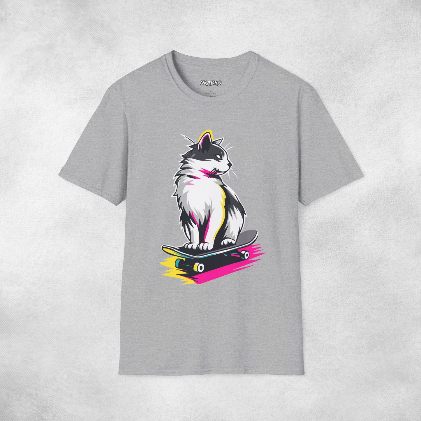 Skater Paws Cat T-shirt