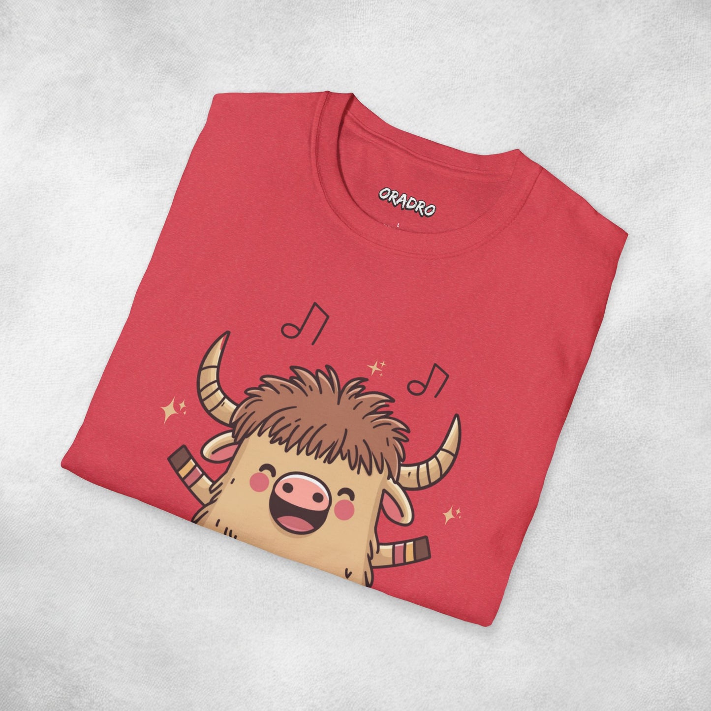 Highland Dancing Cow T-shirt