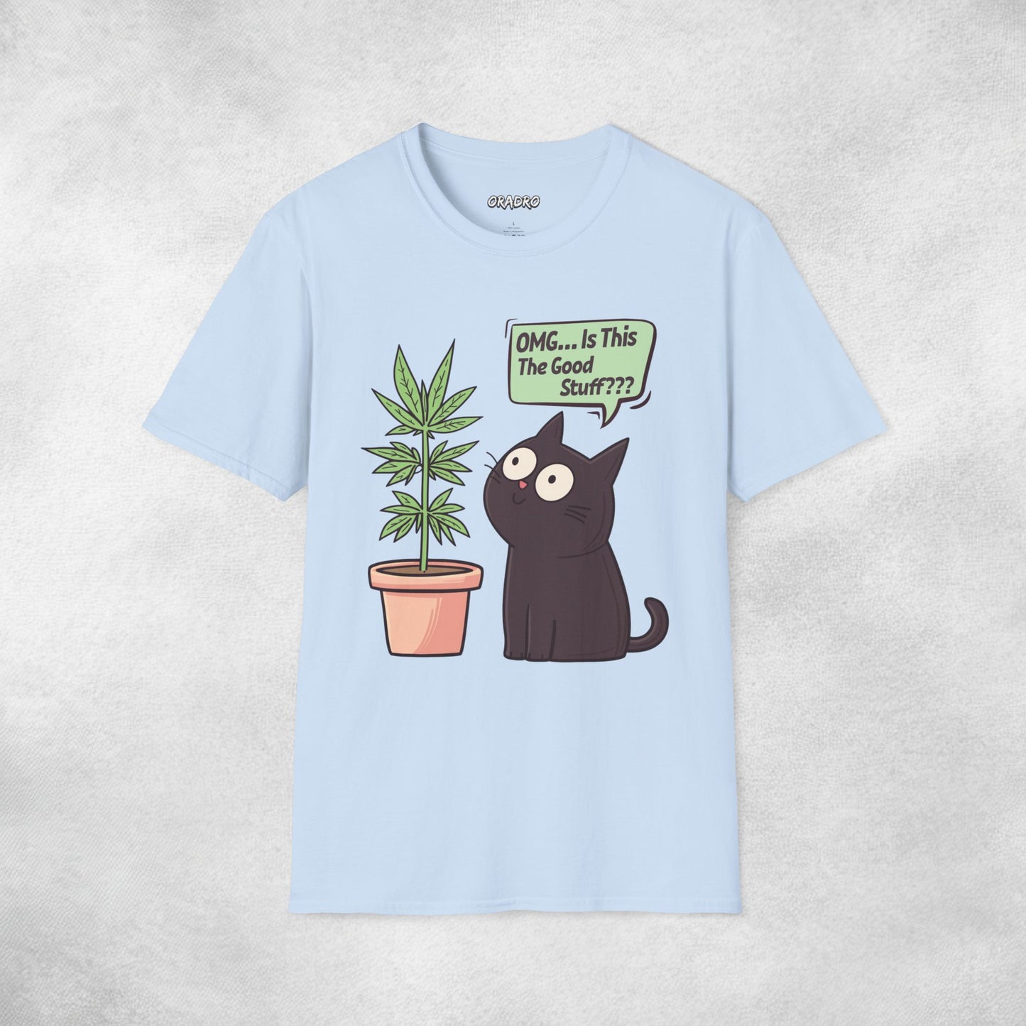 Omg Is This The Good Stuff Cat T-shirt