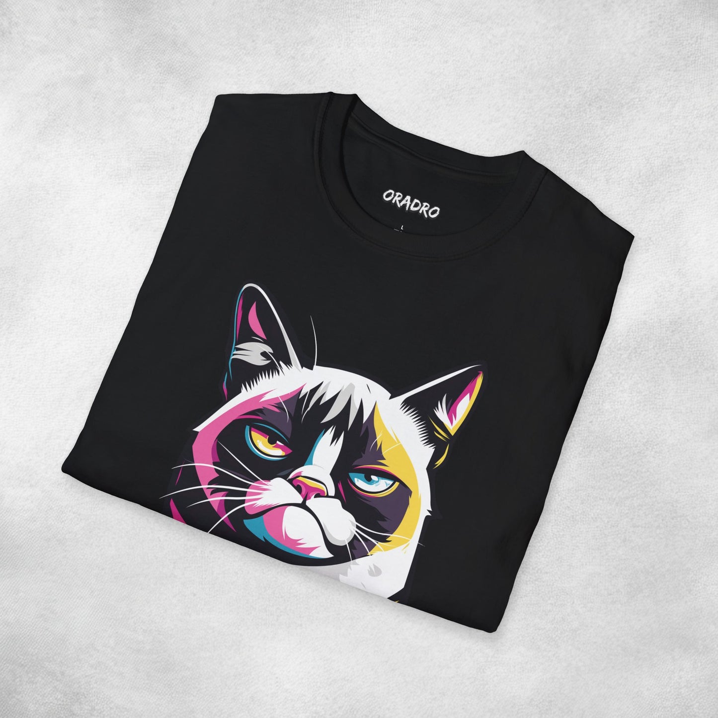 Stay Happy, I Won’t Cat T-shirt