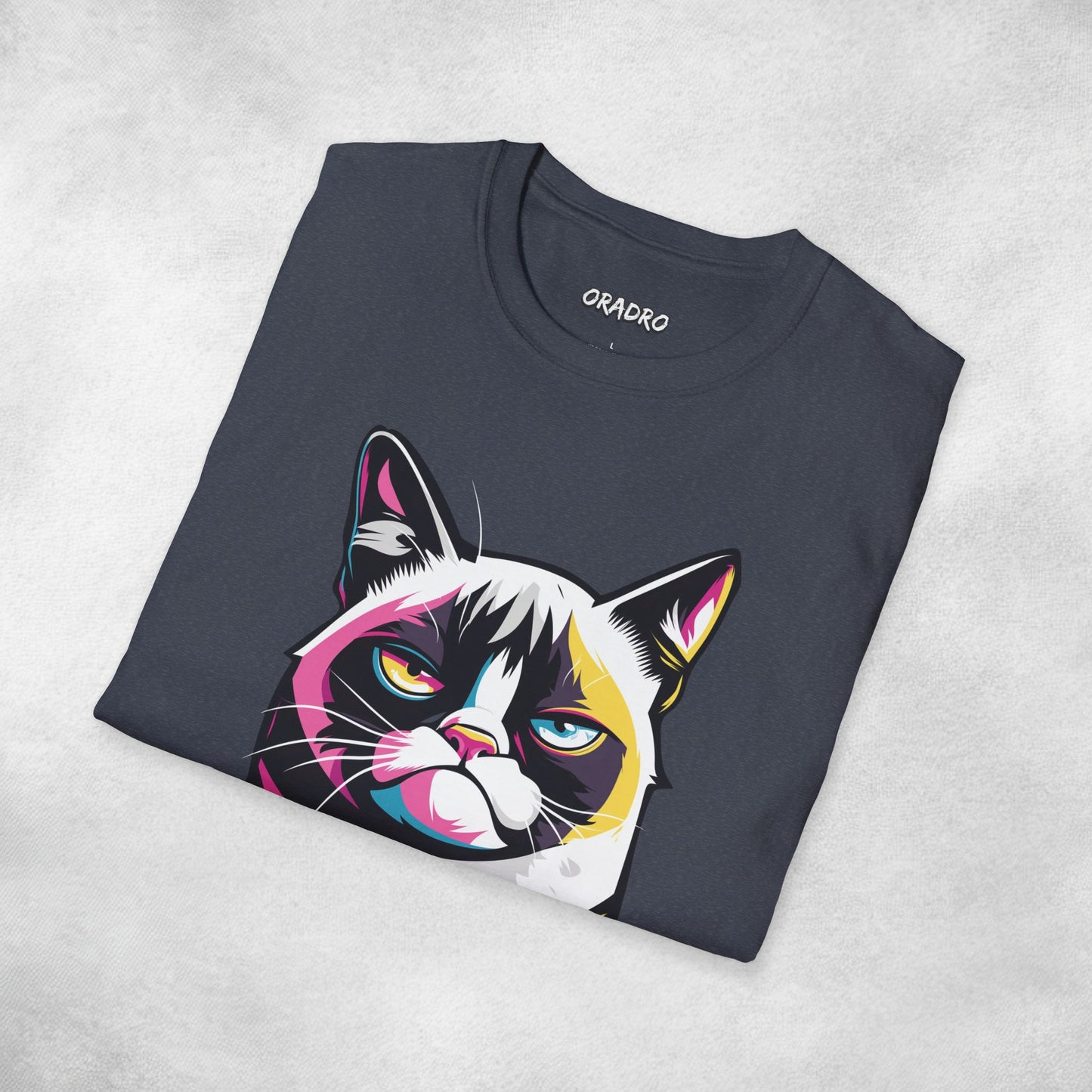 Stay Happy, I Won’t Cat T-shirt