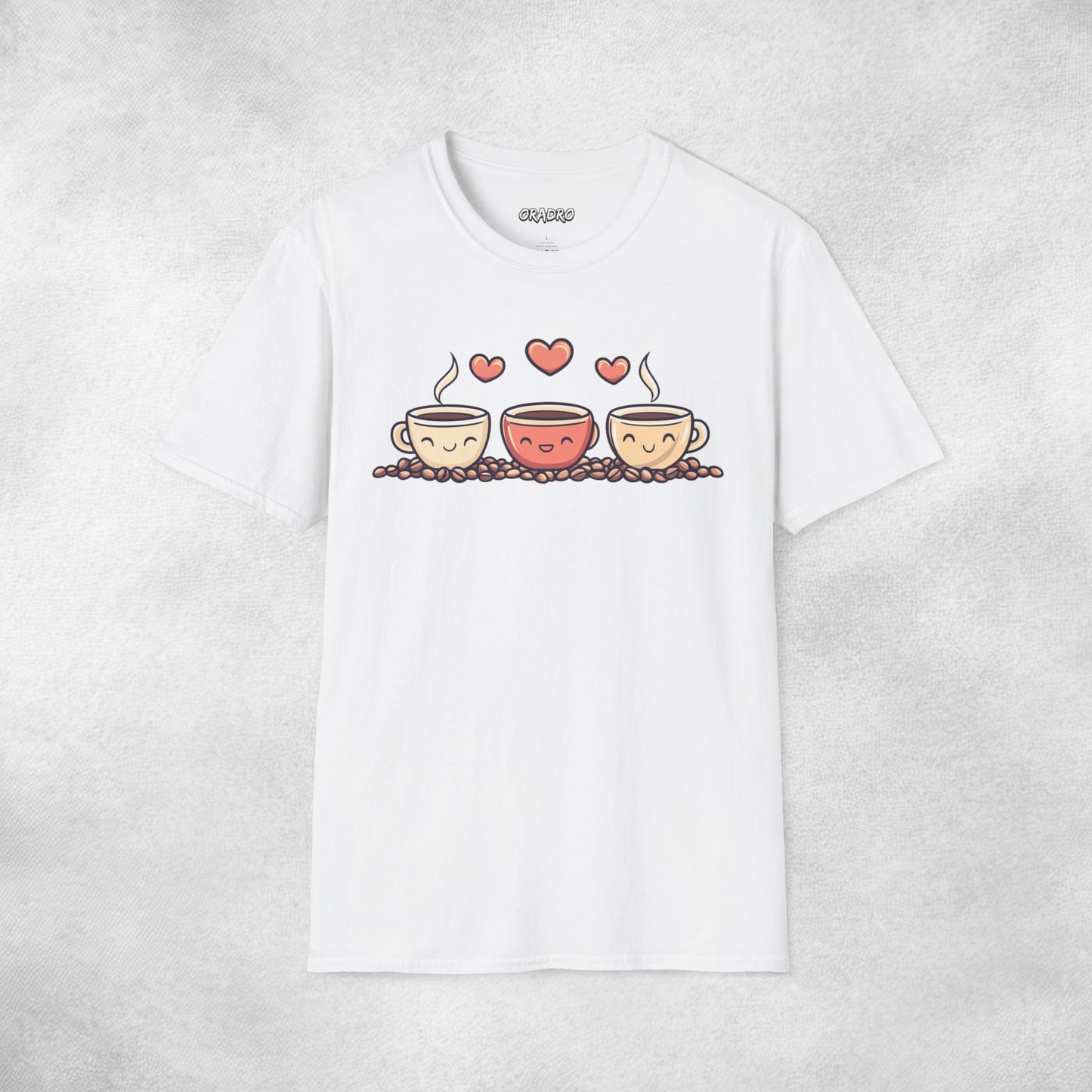 Coffee Cups Morning Joy T-shirt