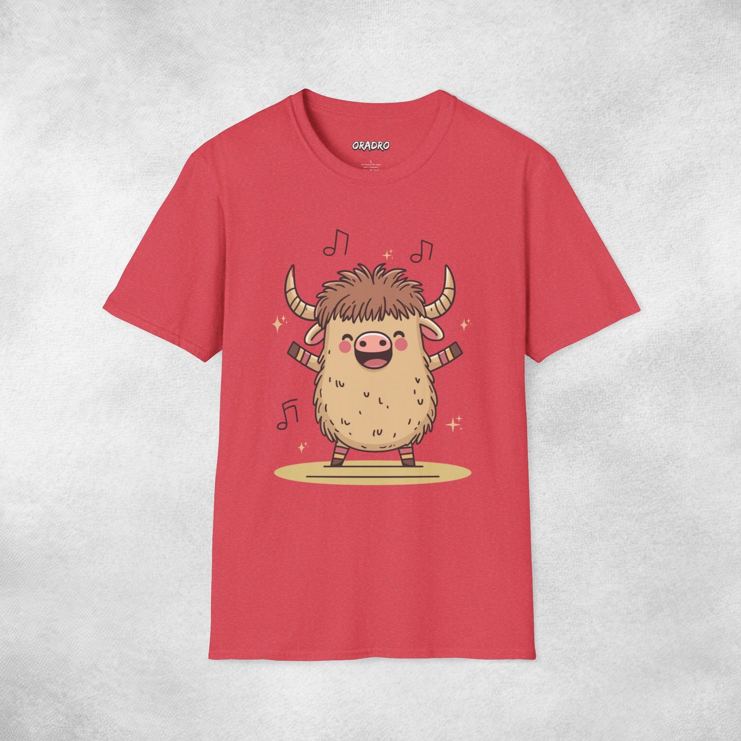 Highland Dancing Cow T-shirt