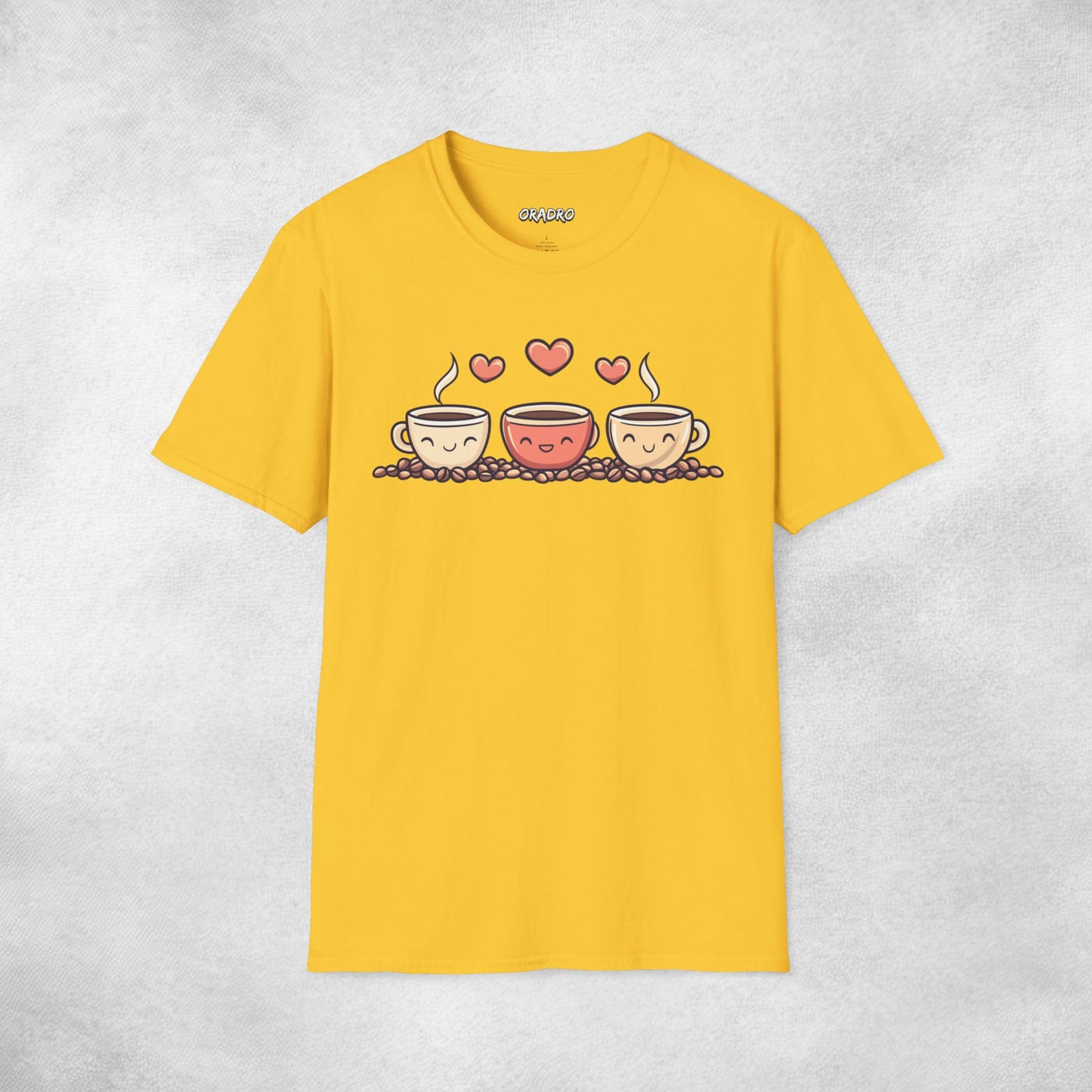 Coffee Cups Morning Joy T-shirt