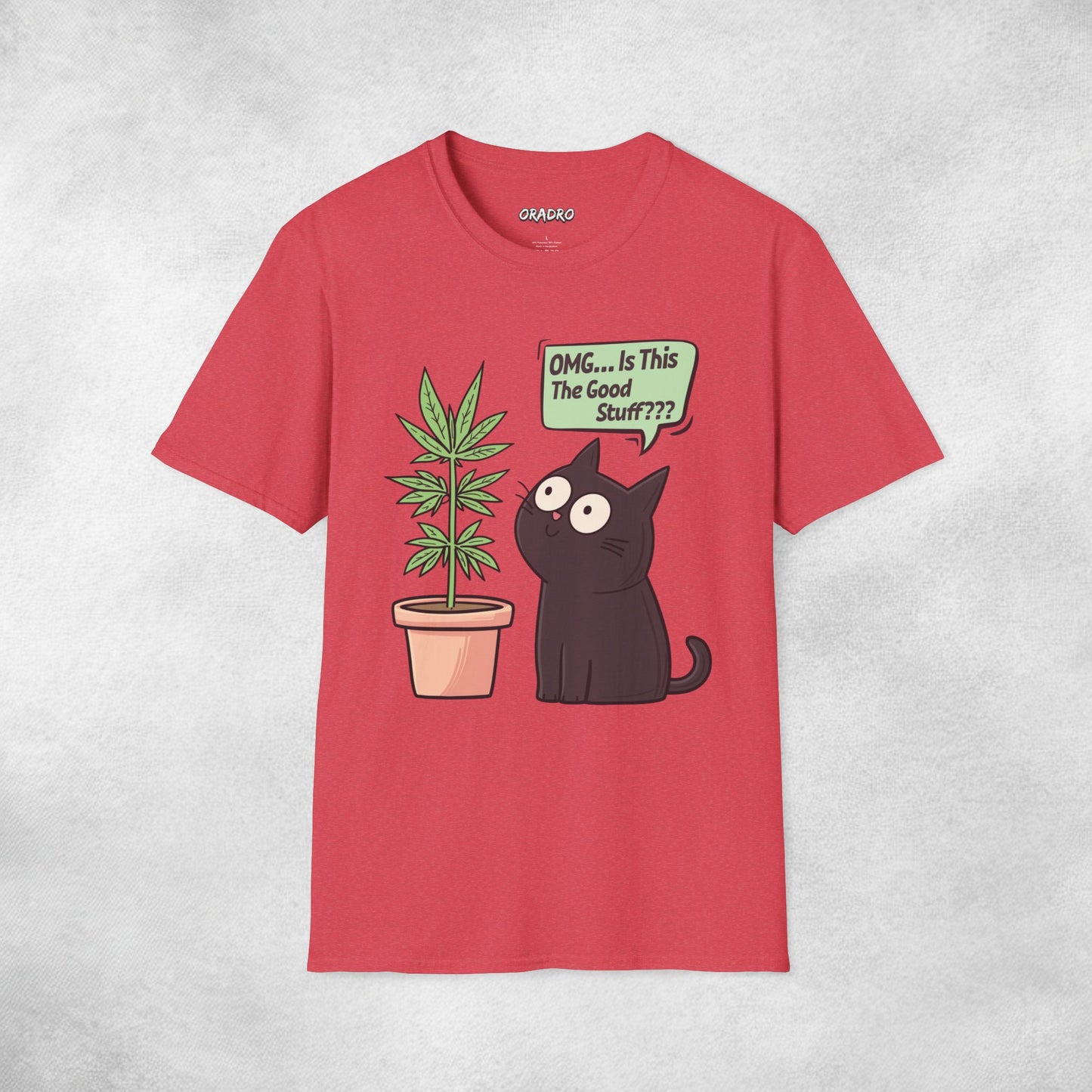 Omg Is This The Good Stuff Cat T-shirt