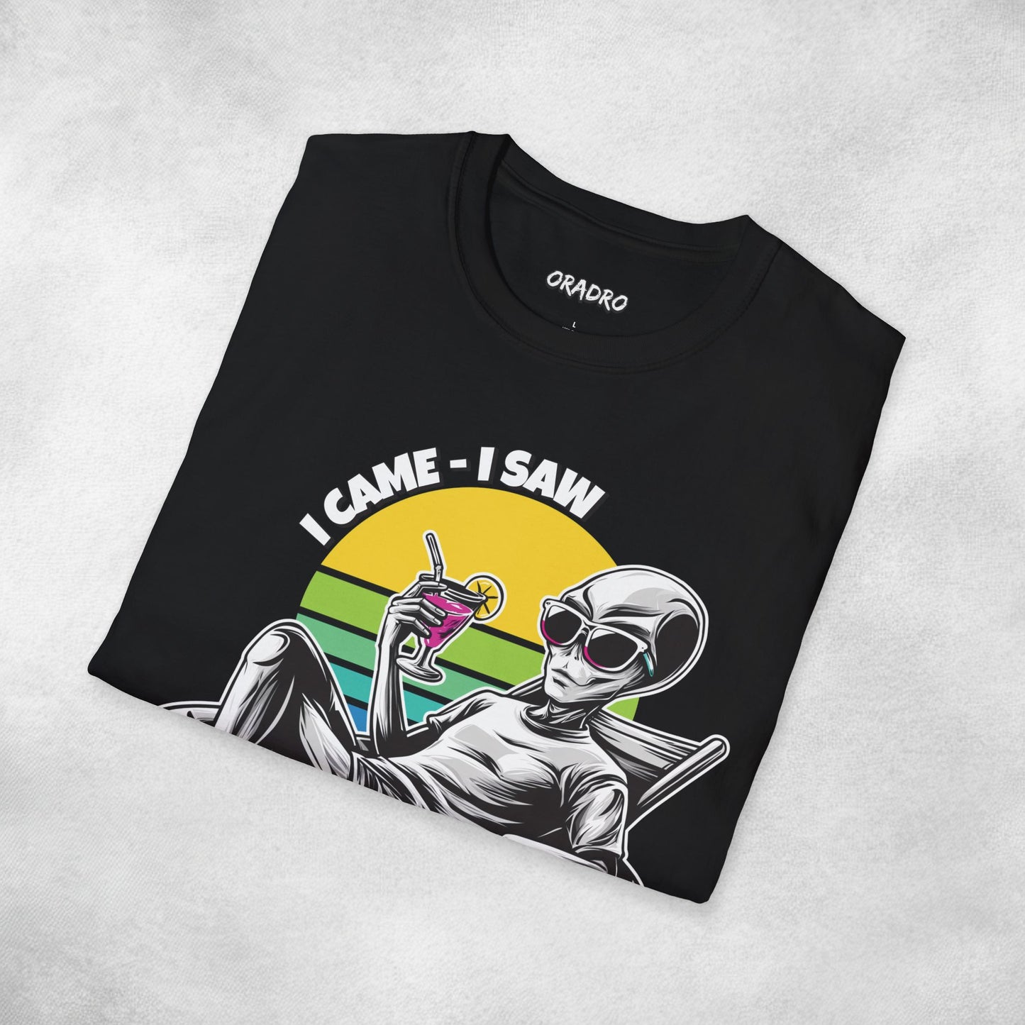 Came Saw Relaxed Alien T-shirt