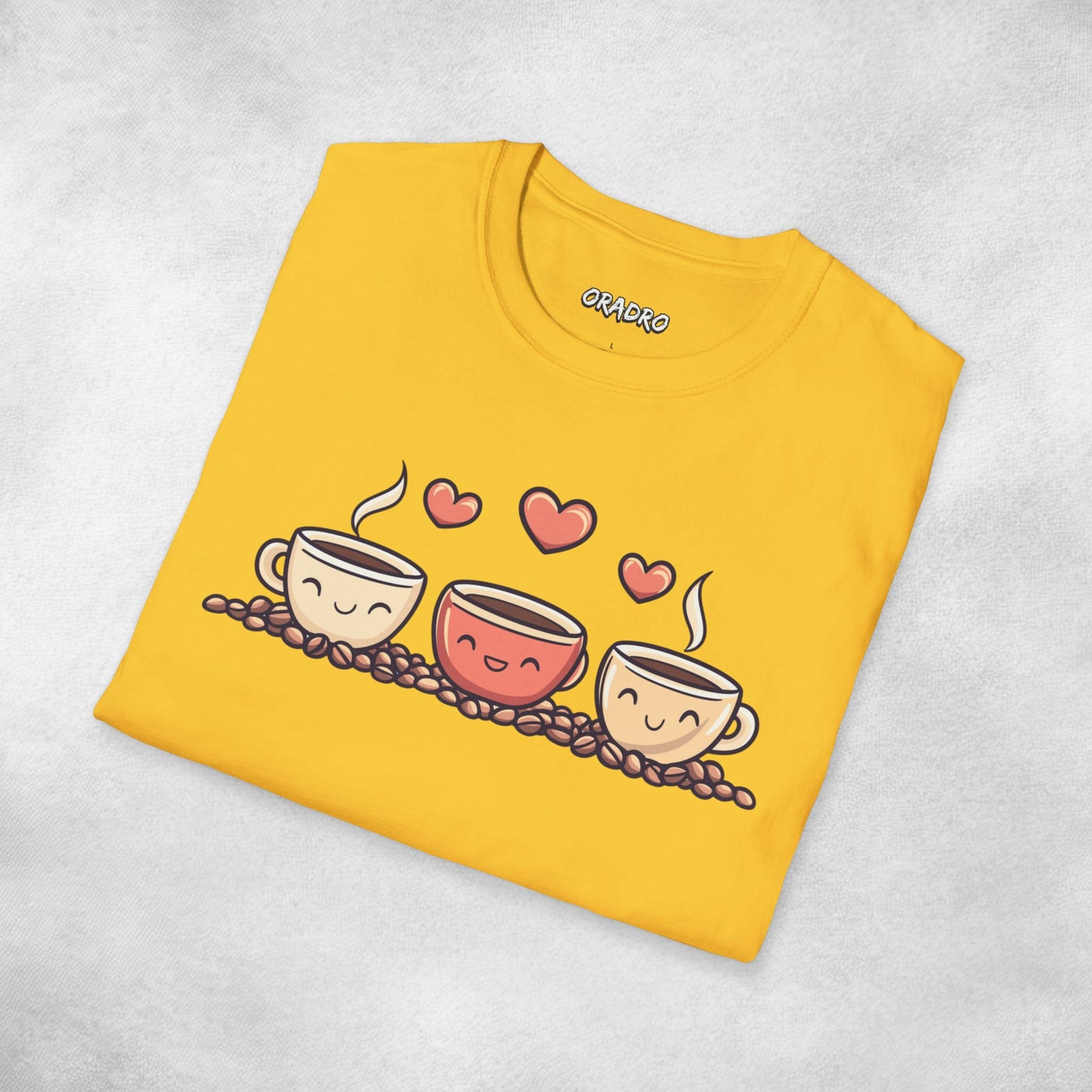 Coffee Cups Morning Joy T-shirt