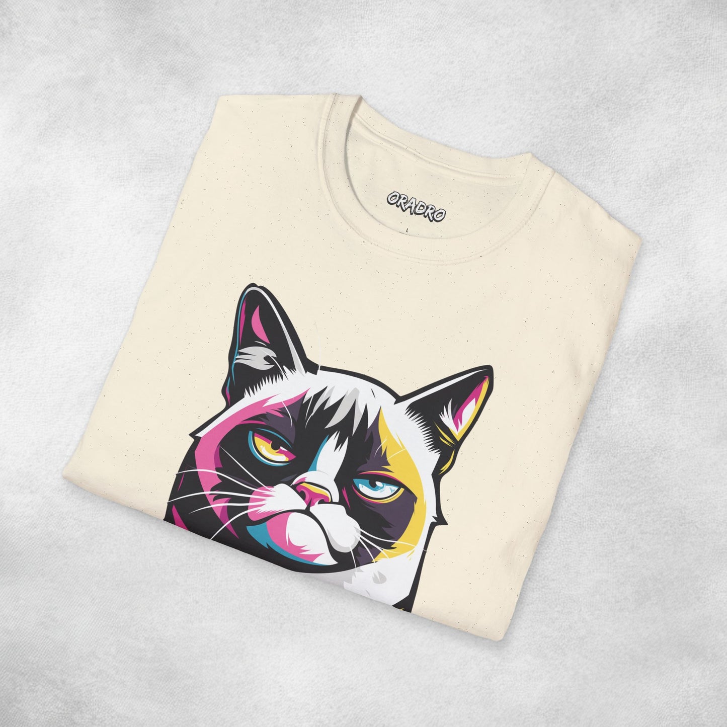 Stay Happy, I Won’t Cat T-shirt