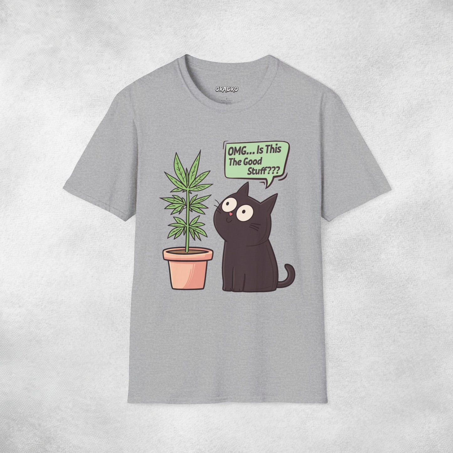 Omg Is This The Good Stuff Cat T-shirt