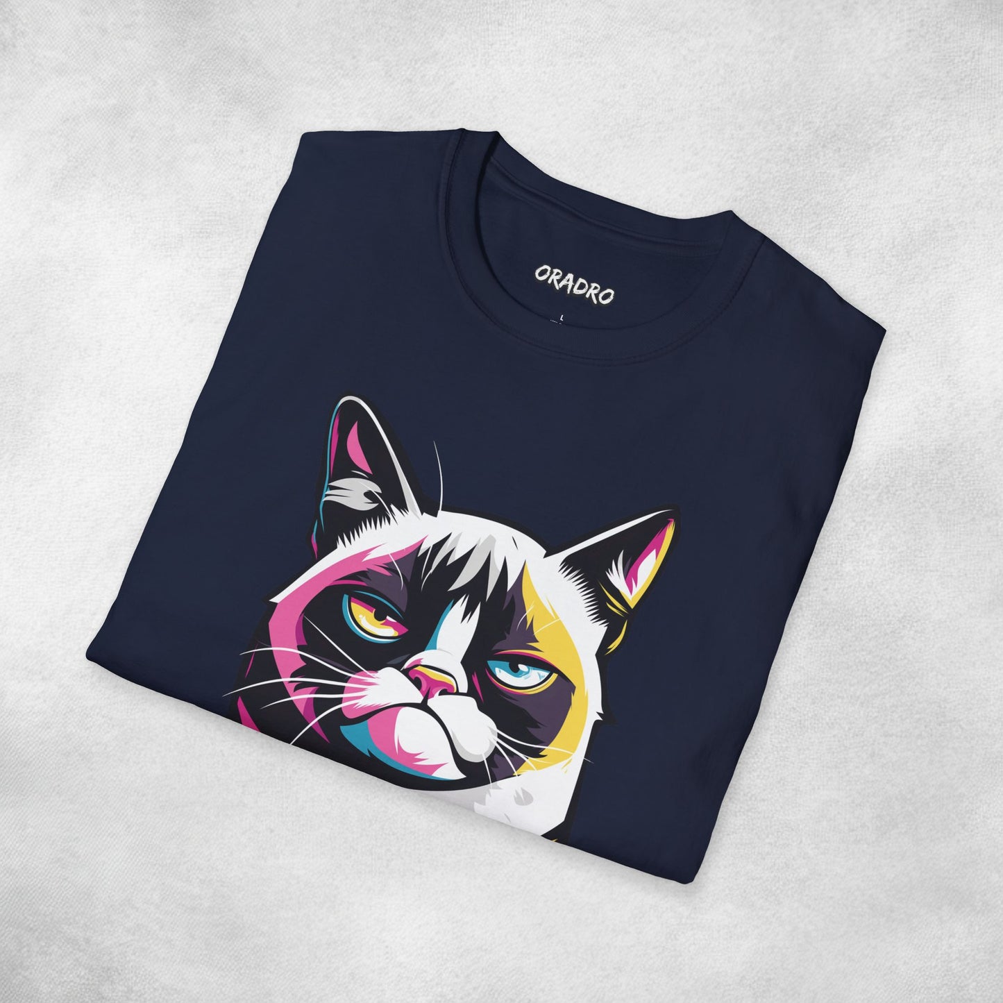 Stay Happy, I Won’t Cat T-shirt