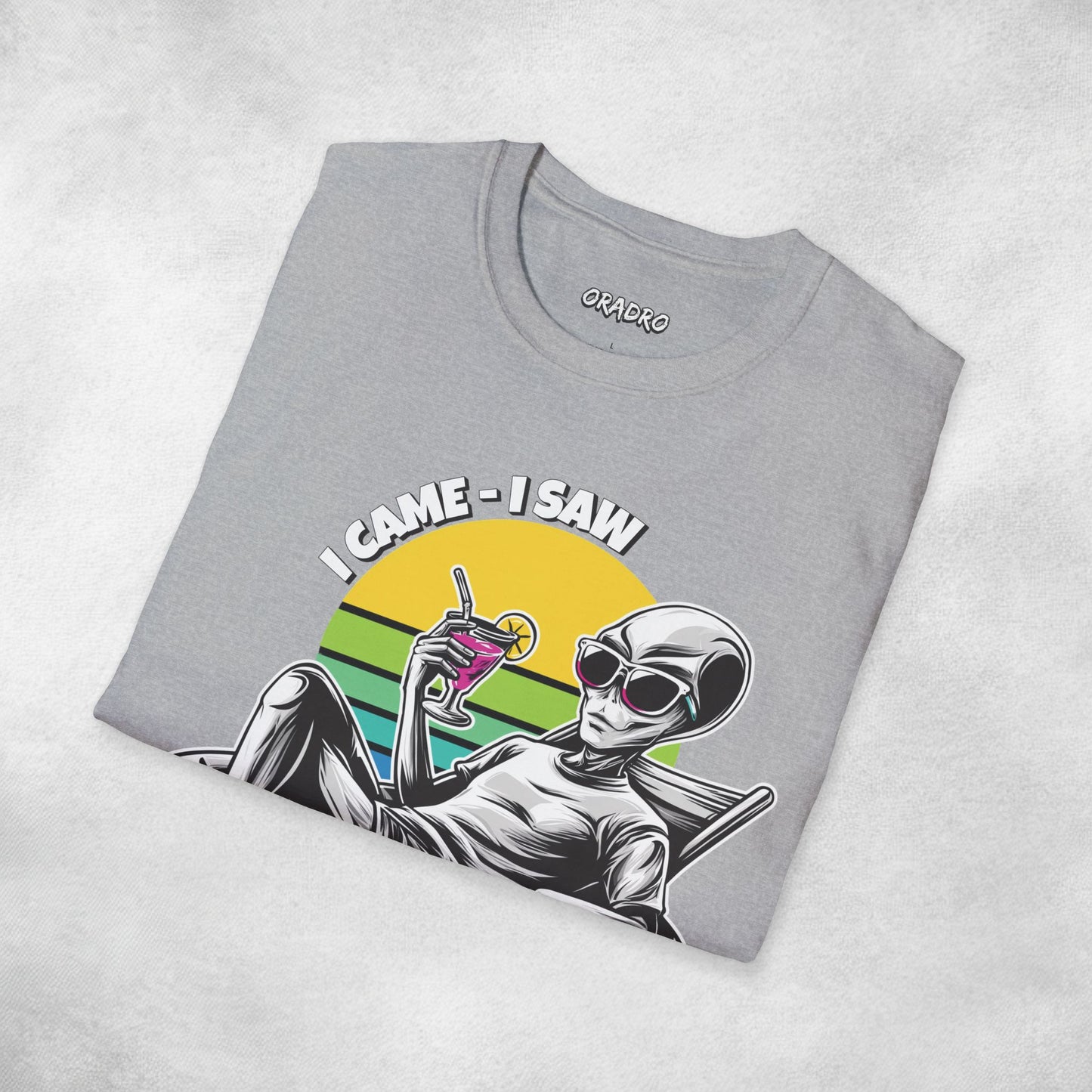 Came Saw Relaxed Alien T-shirt