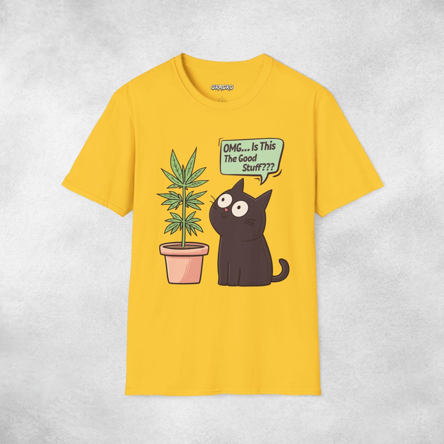 Omg Is This The Good Stuff Cat T-shirt