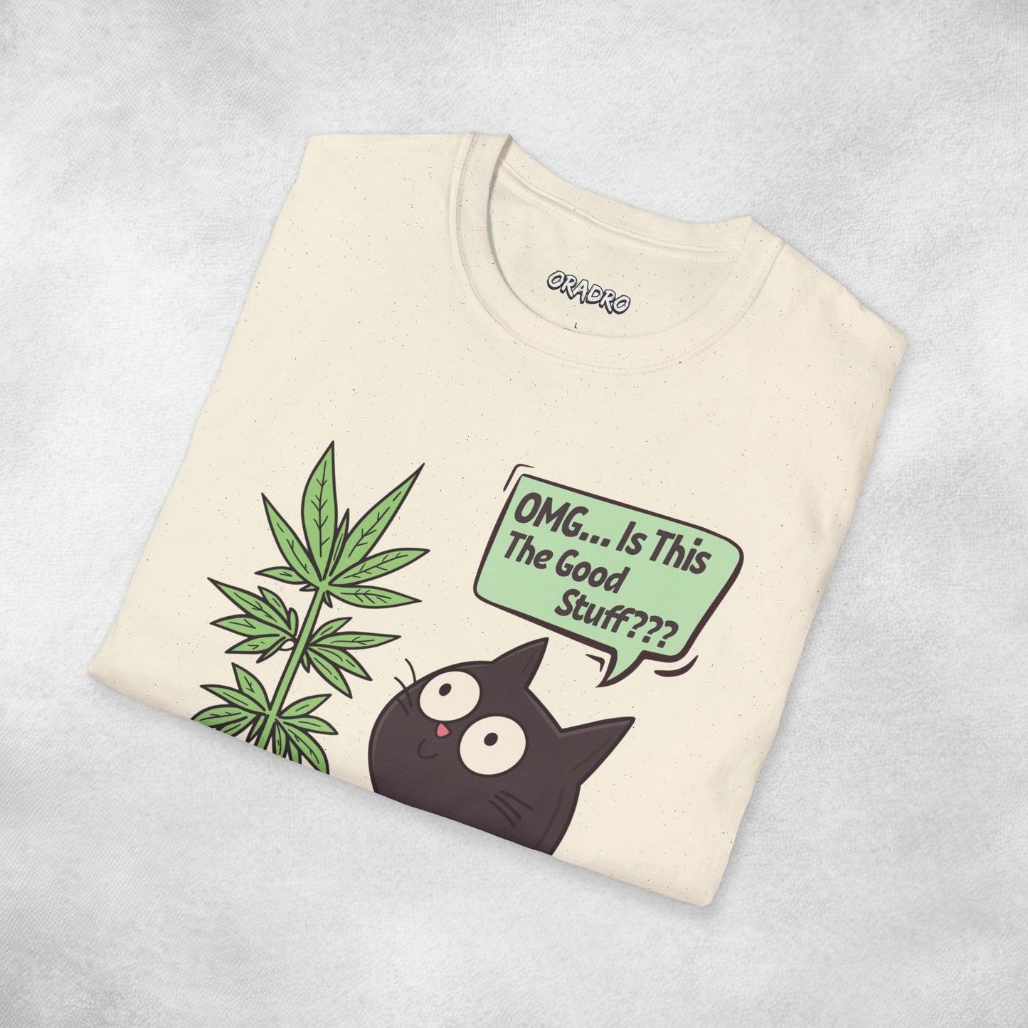 Omg Is This The Good Stuff Cat T-shirt