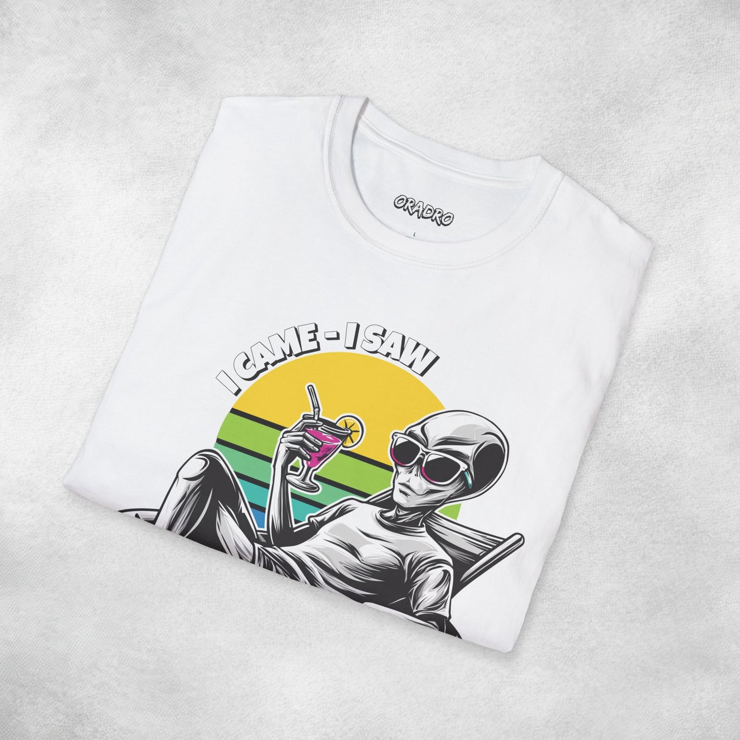 Came Saw Relaxed Alien T-shirt