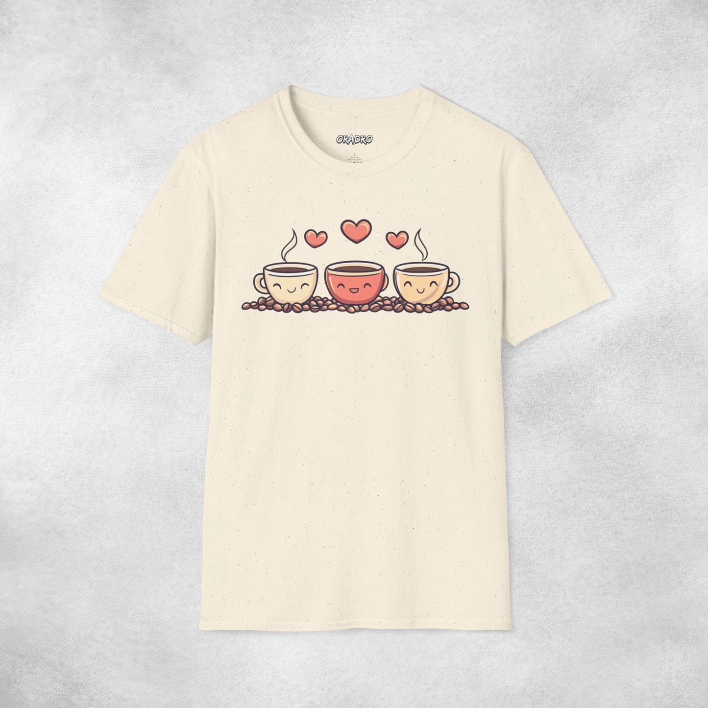 Coffee Cups Morning Joy T-shirt