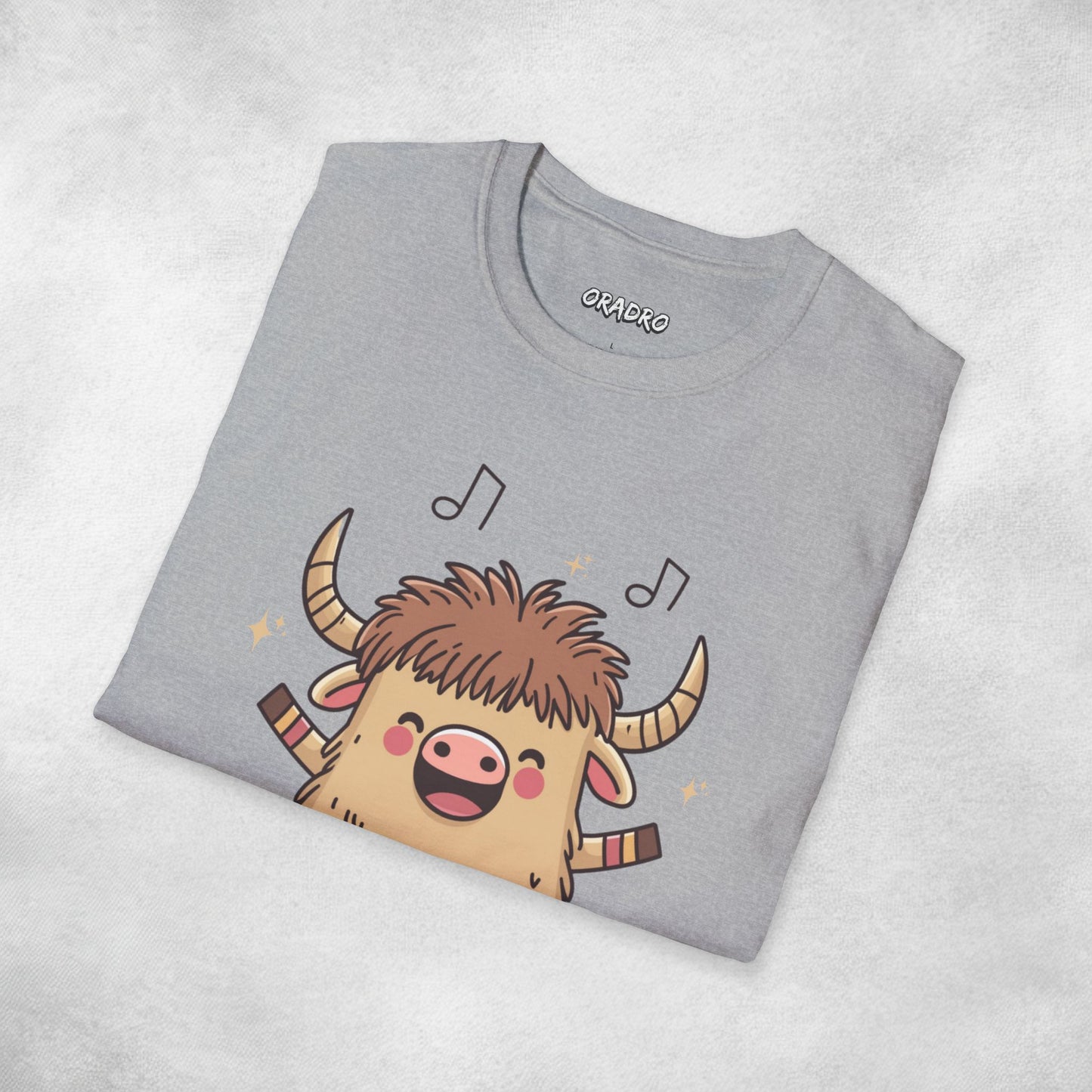 Highland Dancing Cow T-shirt