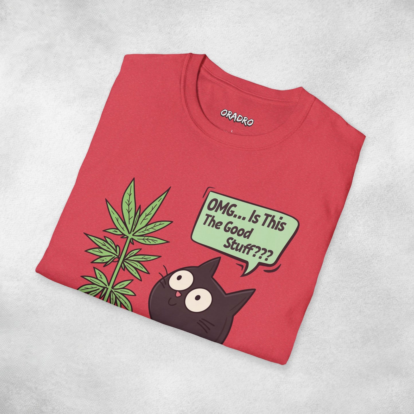 Omg Is This The Good Stuff Cat T-shirt