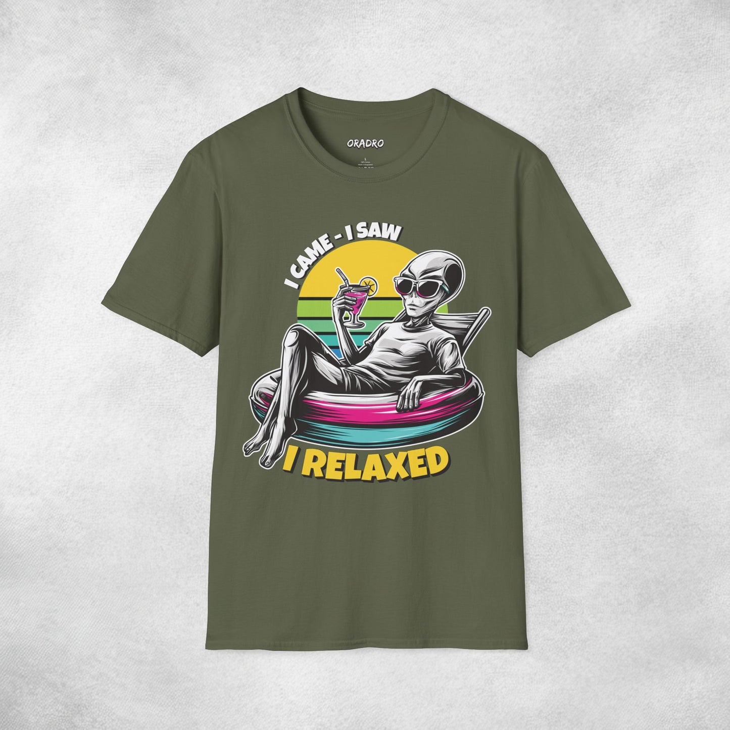 Came Saw Relaxed Alien T-shirt