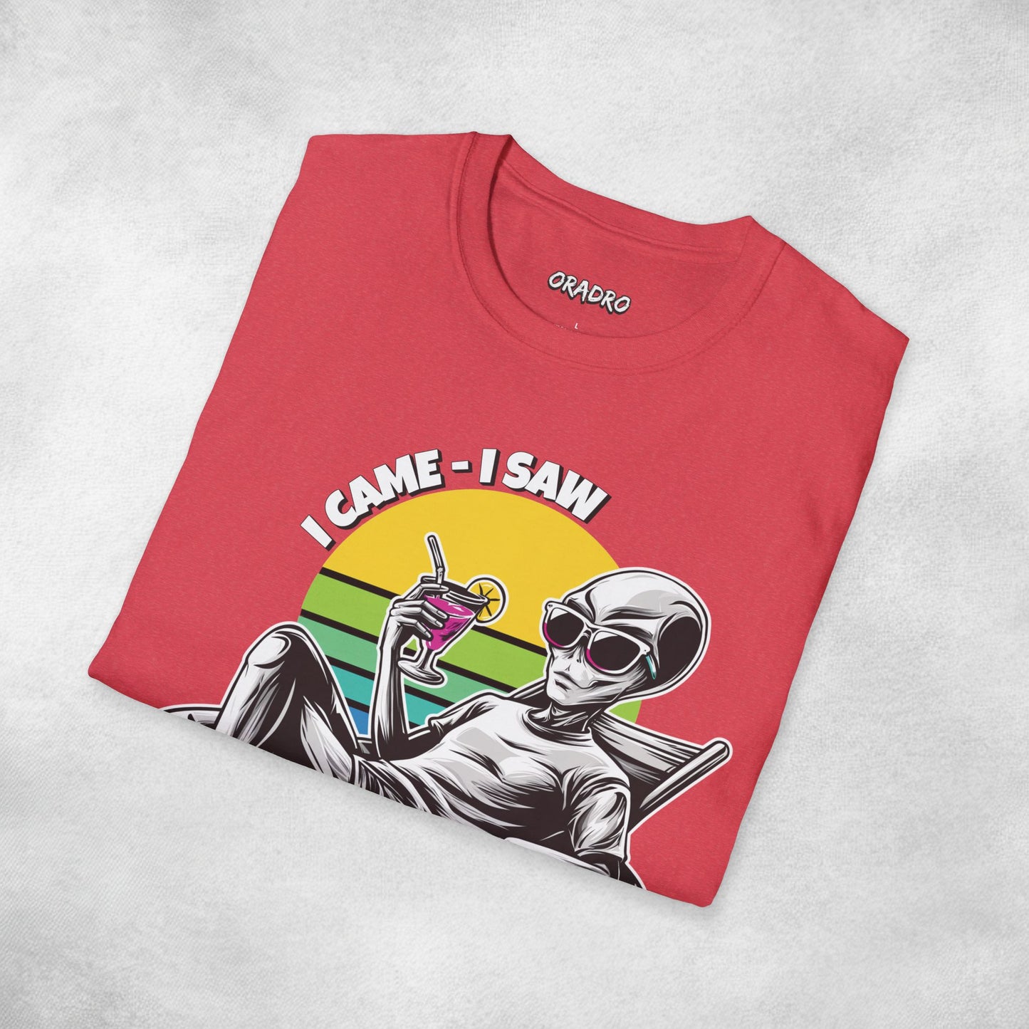 Came Saw Relaxed Alien T-shirt