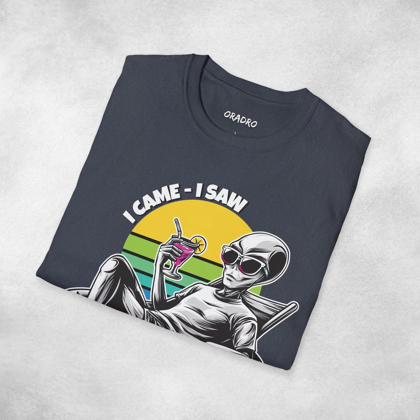 Came Saw Relaxed Alien T-shirt