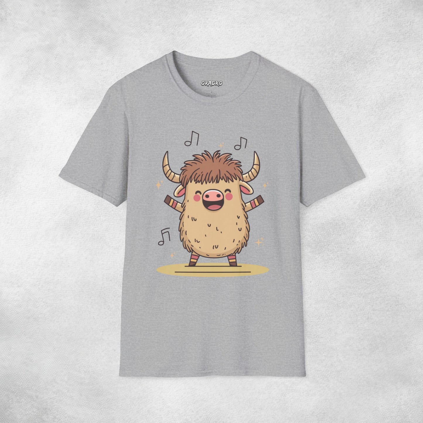 Highland Dancing Cow T-shirt