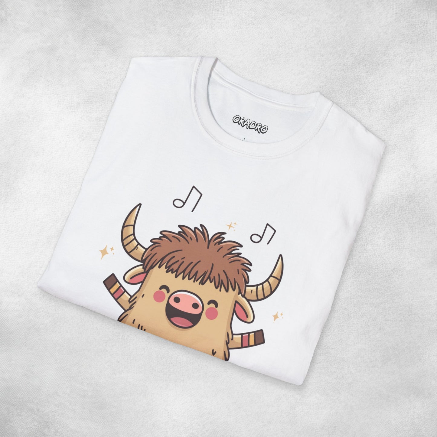 Highland Dancing Cow T-shirt