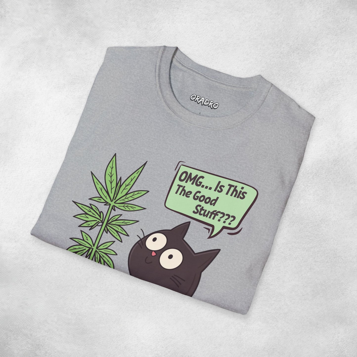 Omg Is This The Good Stuff Cat T-shirt