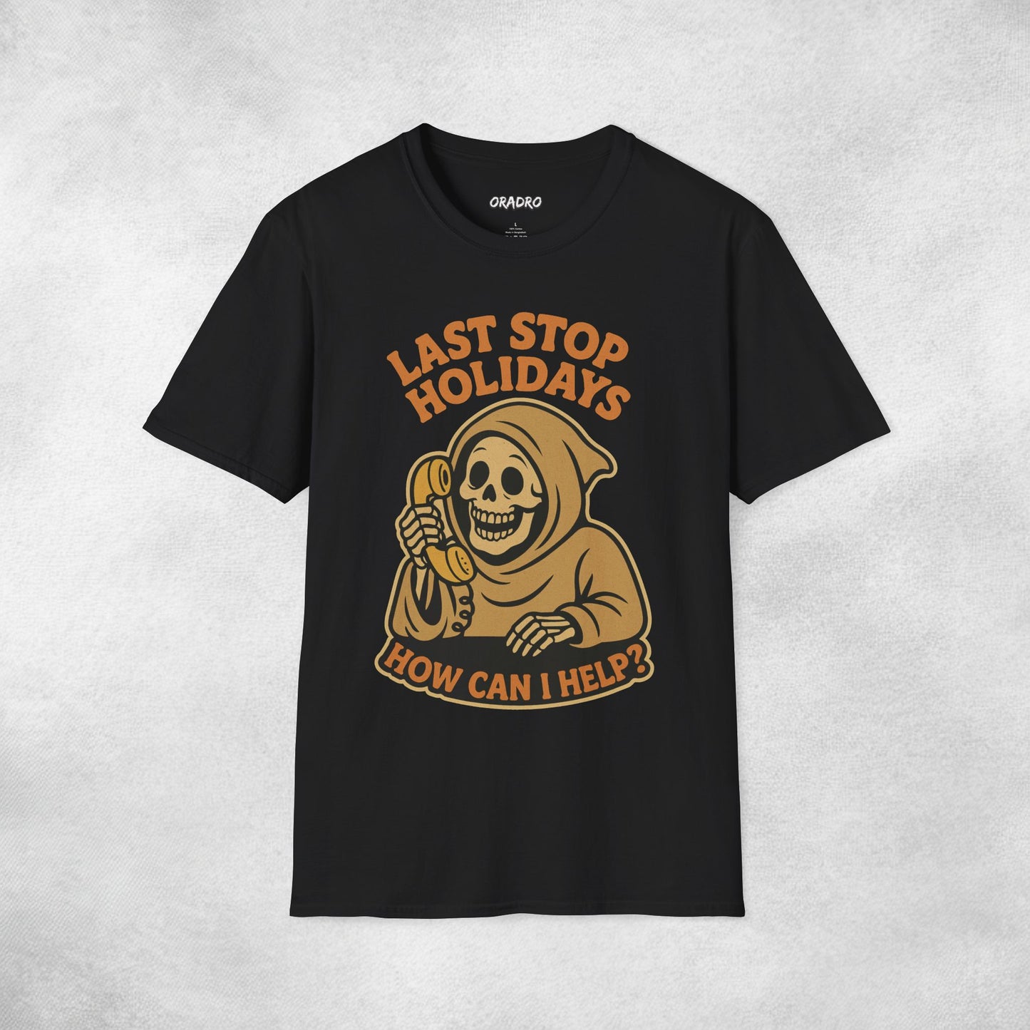 Last Stop Holidays T-shirt