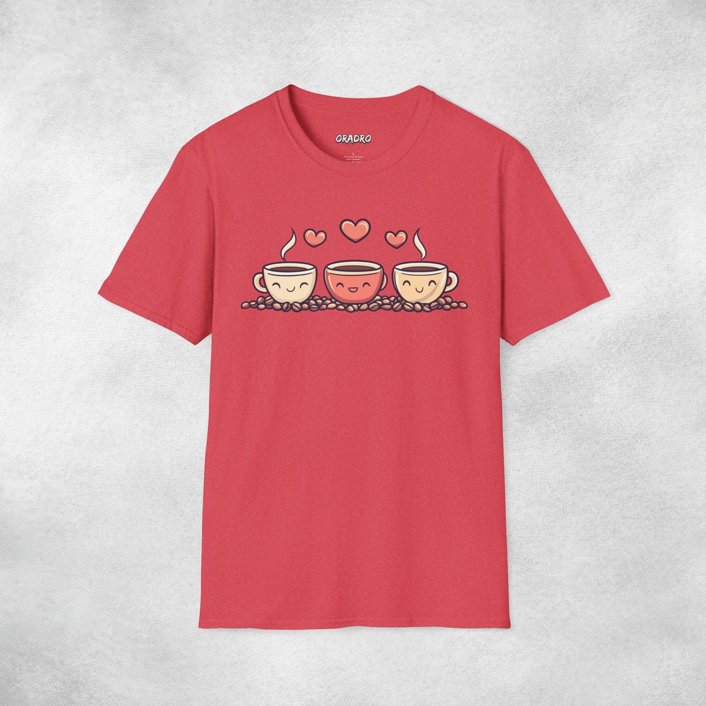 Coffee Cups Morning Joy T-shirt