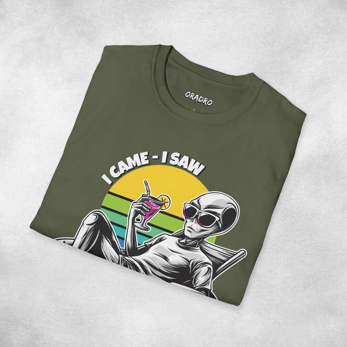 Came Saw Relaxed Alien T-shirt