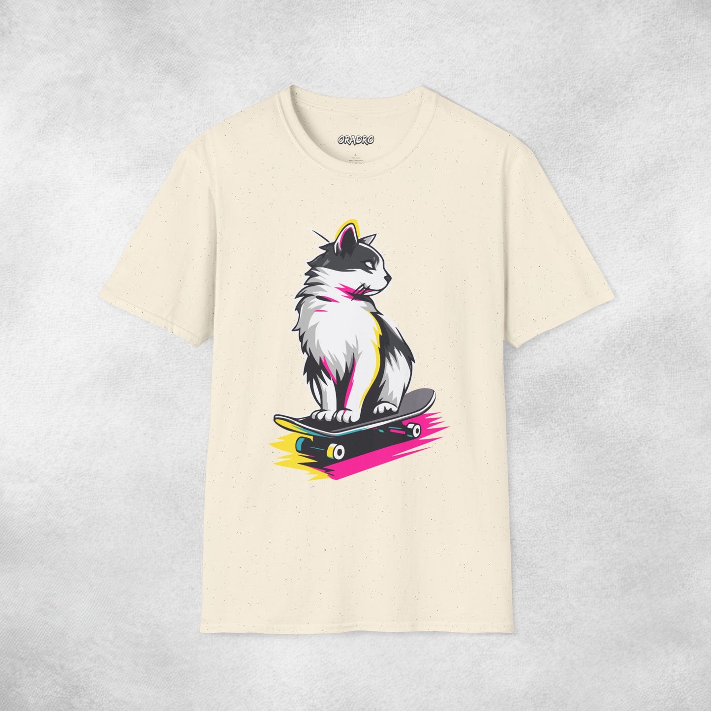 Skater Paws Cat T-shirt