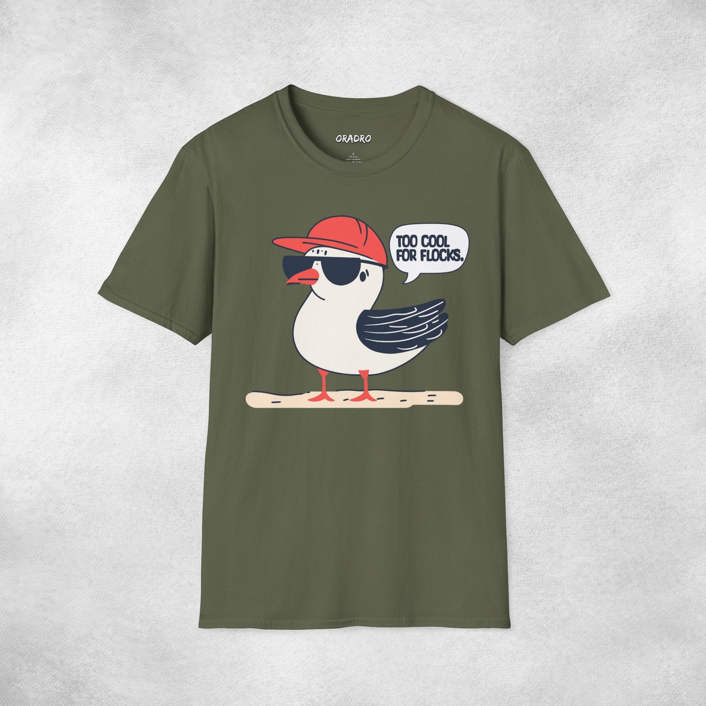 Too Cool For Flocks Seagale T-shirt