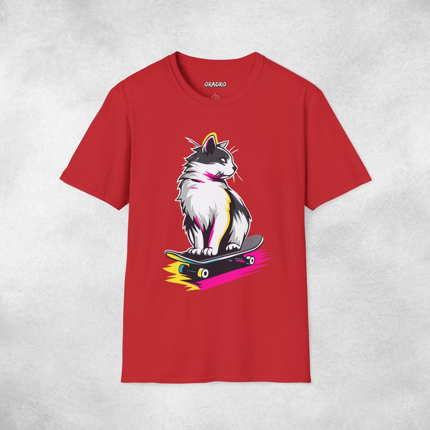 Skater Paws Cat T-shirt