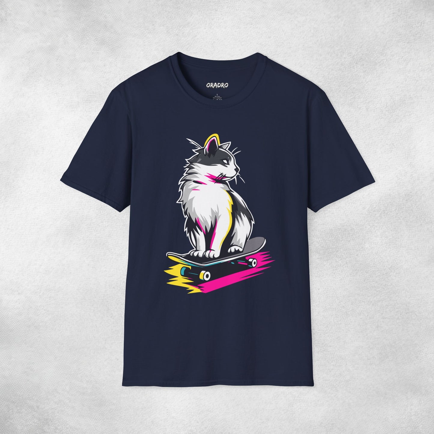 Skater Paws Cat T-shirt