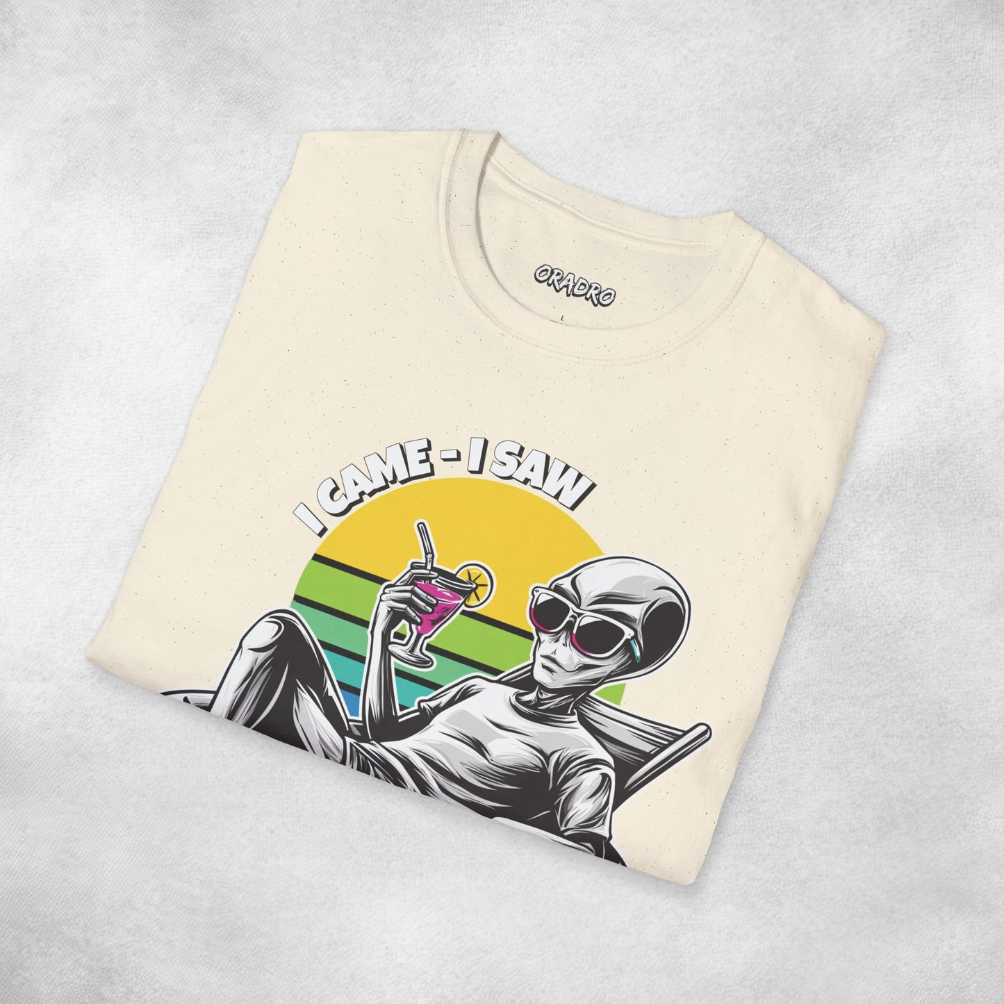 Came Saw Relaxed Alien T-shirt