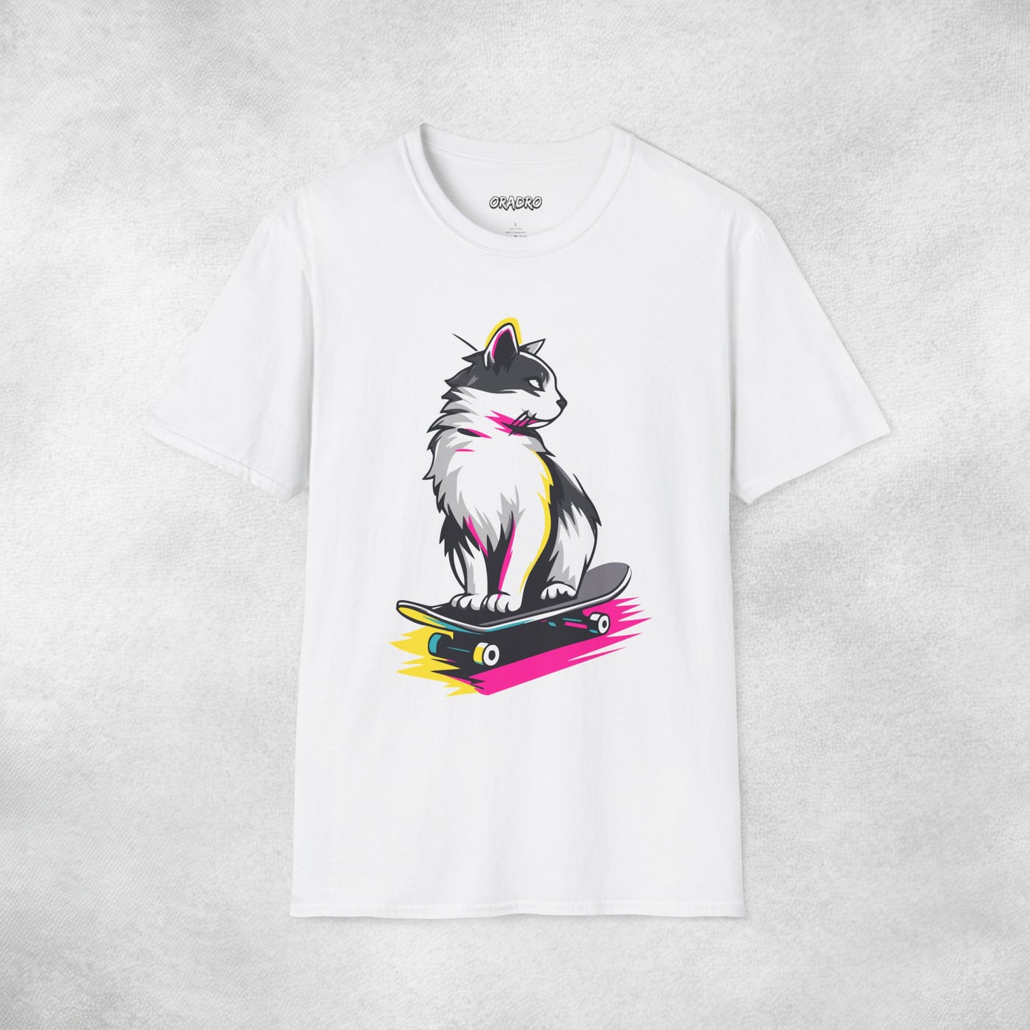 Skater Paws Cat T-shirt