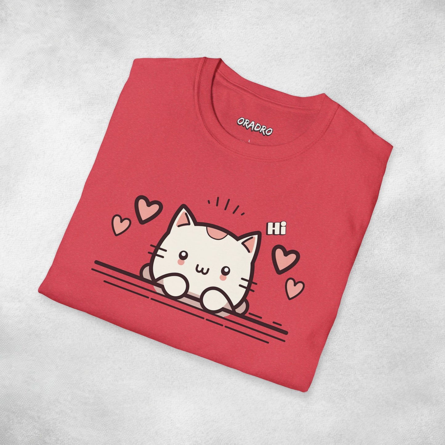 Charming Cat Hi T-shirt