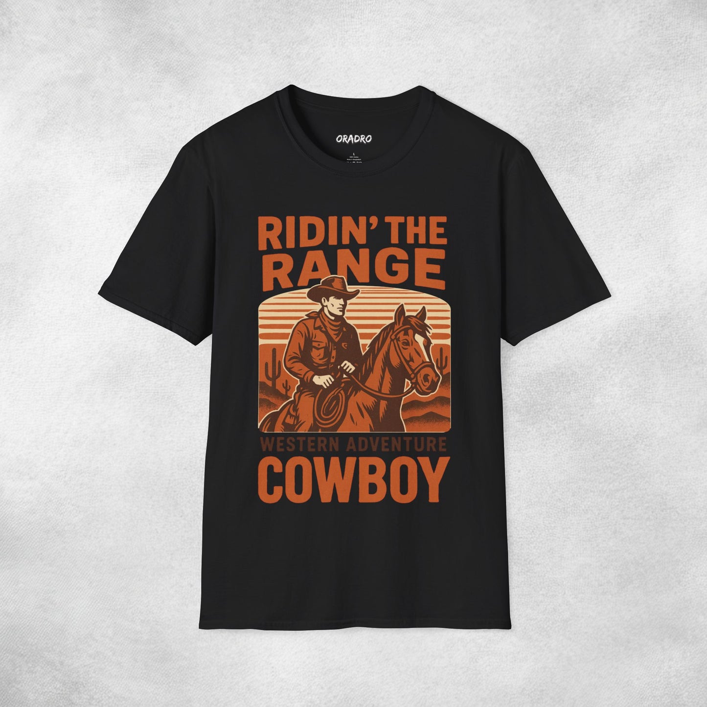 Ridin’ the Range - Cowboy T-shirt