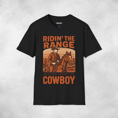 Ridin’ the Range - Cowboy T-shirt
