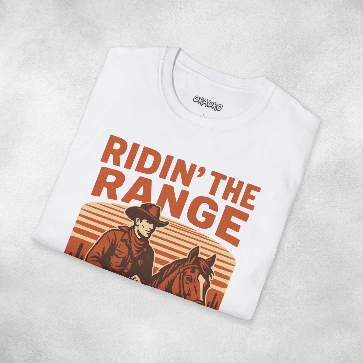 Ridin’ the Range - Cowboy T-shirt
