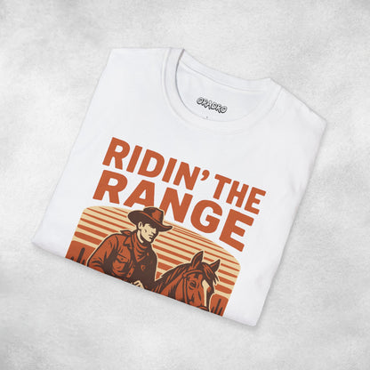 Ridin’ the Range - Cowboy T-shirt