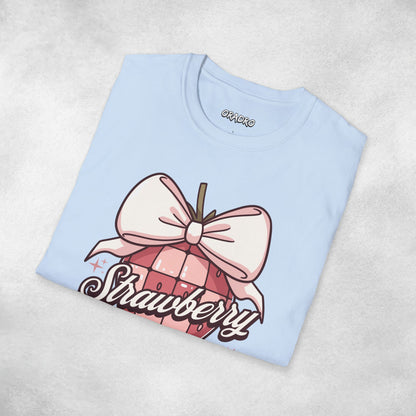 Strawberry Bow Tie T-shirt
