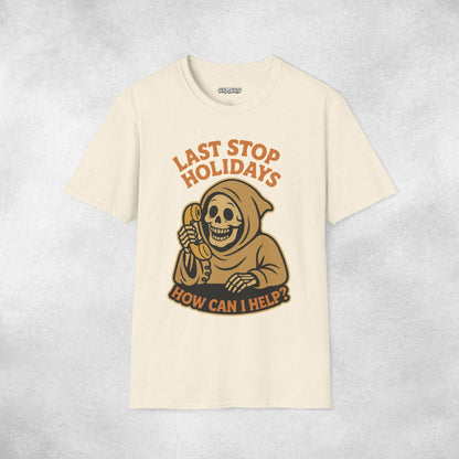 Last Stop Holidays T-shirt