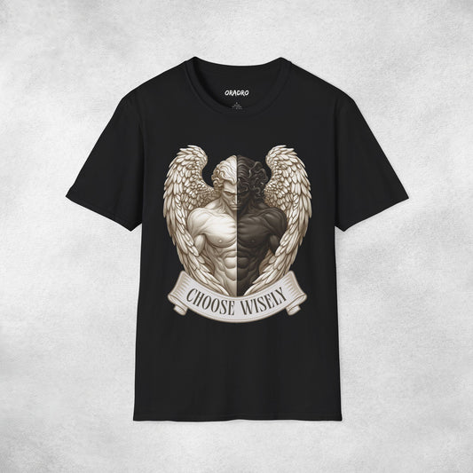 Choose Wisely Angel T-shirt