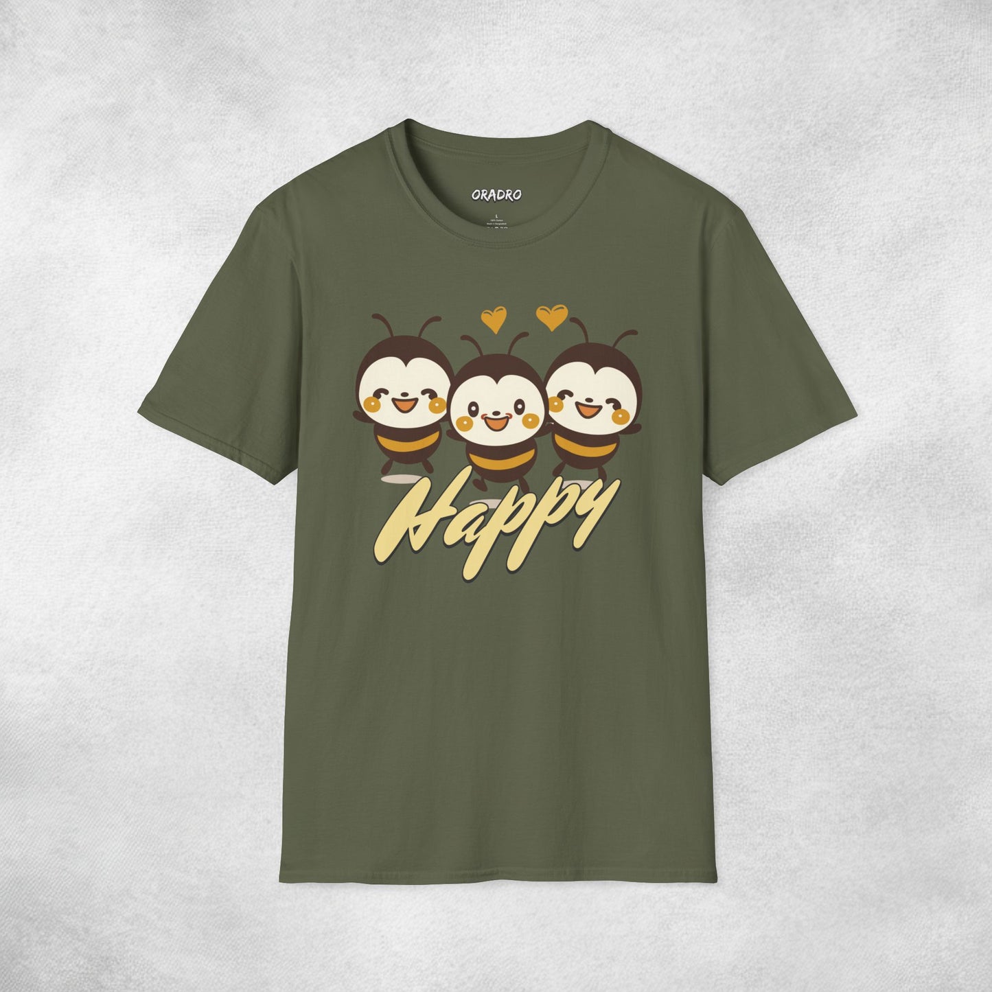 Be Happy Bees T-shirt