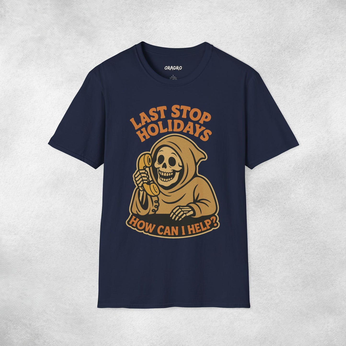 Last Stop Holidays T-shirt