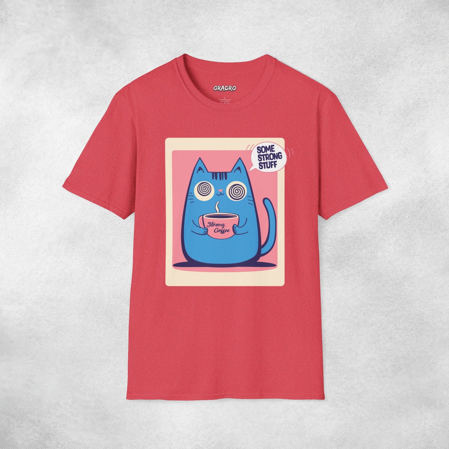 Some Strong Stuff Cat T-shirt
