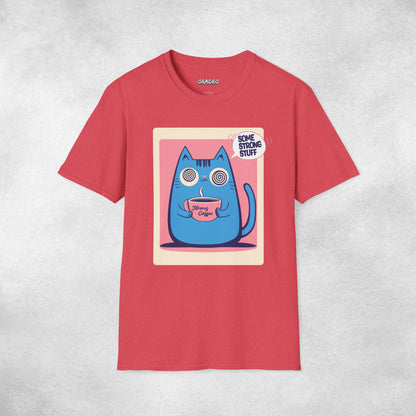 Some Strong Stuff Cat T-shirt