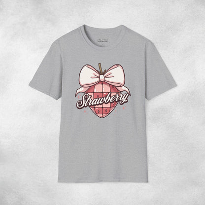 Strawberry Bow Tie T-shirt