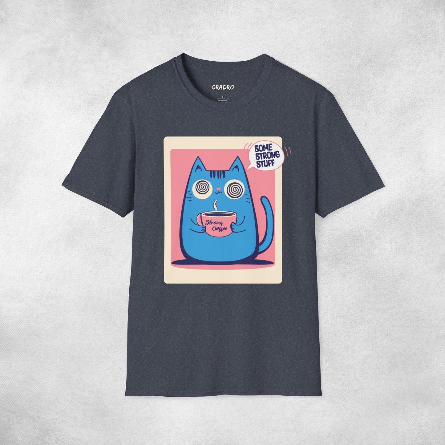 Some Strong Stuff Cat T-shirt